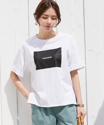 CONVERSE | CONVERSE/コンバース Chaco closet別注 センターボックスロゴ オーバーサイズカットソー(Tシャツ/カットソー)