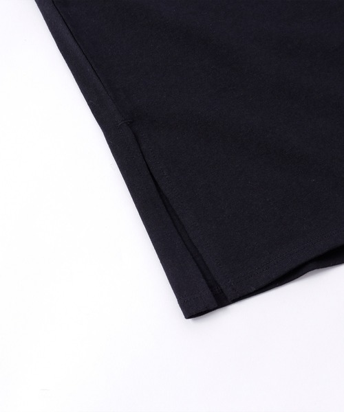 CONVERSE(コンバース)の「CONVERSE コンバース Chaco closet別注 センターボックス スクエアプリントロゴ オーバーサイズカットソー(Tシャツ/カットソー・レディース・ホワイト/ダークグリーン/パープル系その他/サンドベージュ/ネイビー/ブラック・FREE)」の12枚目の写真