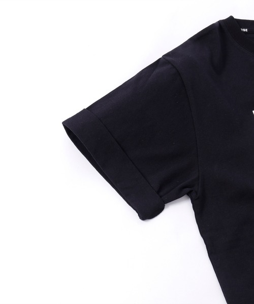 CONVERSE(コンバース)の「CONVERSE コンバース Chaco closet別注 センターボックス スクエアプリントロゴ オーバーサイズカットソー(Tシャツ/カットソー・レディース・ホワイト/ダークグリーン/パープル系その他/サンドベージュ/ネイビー/ブラック・FREE)」の11枚目の写真