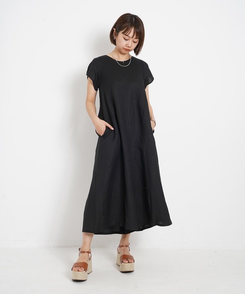 MILKFED.（ミルクフェド）の「S/S ALL IN ONE（つなぎ/オールインワン・レディース・ブラック/ネイビー/レッド・ONE SIZE）」の2枚目の写真