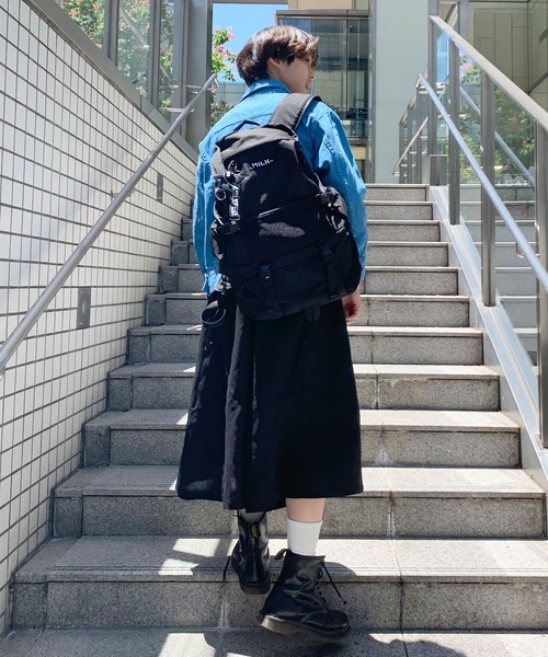 MILKFED.（ミルクフェド）の「S/S ALL IN ONE（つなぎ/オールインワン・レディース・ブラック/ネイビー/レッド・ONE SIZE）」の7枚目の写真