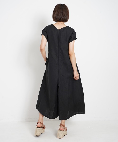 MILKFED.（ミルクフェド）の「S/S ALL IN ONE（つなぎ/オールインワン・レディース・ブラック/ネイビー/レッド・ONE SIZE）」の12枚目の写真