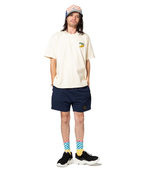 glamb(グラム)の「Checkered flag logo cap / チェッカーフラッグロゴキャップ(キャップ・メンズ・ネイビー/ブルー系その他/ブラック・FREE)」の22枚目の写真