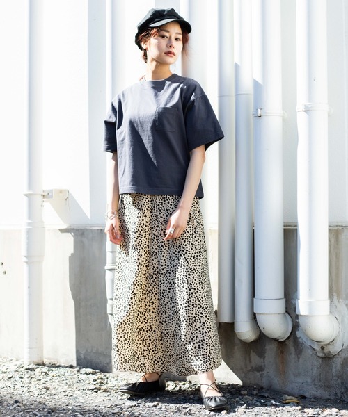 WEGO（ウィゴー）の「WEGO/USAコットンTシャツ（Tシャツ/カットソー・レディース・ホワイト/サックスブルー/ピンク/スミクロ/ライトベージュ・FREE）」の12枚目の写真