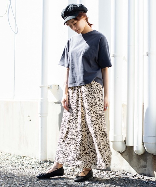 WEGO（ウィゴー）の「WEGO/USAコットンTシャツ（Tシャツ/カットソー・レディース・ホワイト/サックスブルー/ピンク/スミクロ/ライトベージュ・FREE）」の9枚目の写真