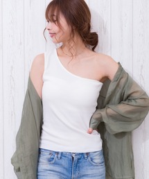 【WEB限定】カップ付テレコワンショル