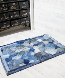 ONE DAY KMC （ワンデイケーエムシー）の「■JEANS■BACK　STYLE　CENTER　RUG（90×140）（ラグ/マット・メンズ）」