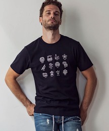 1PIU1UGUALE3 RELAX(ウノピゥウノウグァーレトレ)JAPANモチーフTシャツ