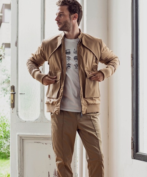 1piu1uguale3 RELAX（ウノピュウノウグァーレトレリラックス）の「1PIU1UGUALE3 RELAX(ウノピゥウノウグァーレトレ)JAPANモチーフTシャツ（Tシャツ/カットソー・メンズ・ホワイト/ブラック/ネイビー・S/M/L/XL/XXL）」の10枚目の写真