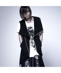 00s CIVARIZE シヴァーライズ ベスト　ジレ　ノースリーブパーカー 羽 00s CIVARIZE シヴァーライズ ベスト ジレ ノースリーブパーカー