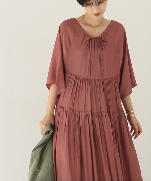 CLANE（クラネ）の「【CLANE/クラネ】 DOUBLE FACE TIERED ONE PIECE 