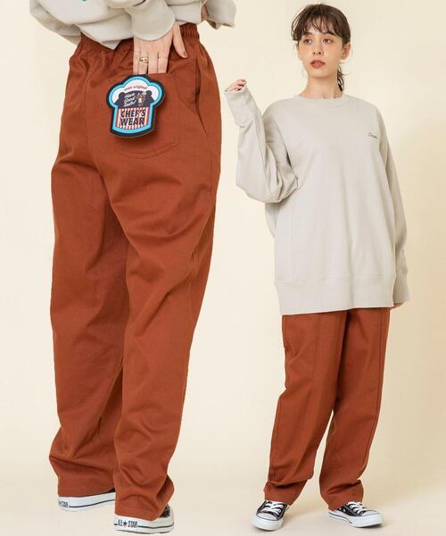 coen（コーエン）の「【WEB限定カラー/サイズ】シェフパンツ#"CHEF PANTS"（その他パンツ・レディース・ブラック/オリーブ/ブラウン/ナチュラル/ダークグリーン/ベージュ/ダークブラウン/その他1/ライトブルー・LARGE/X-LARGE/SMALL/MEDIUM）」の4枚目の写真