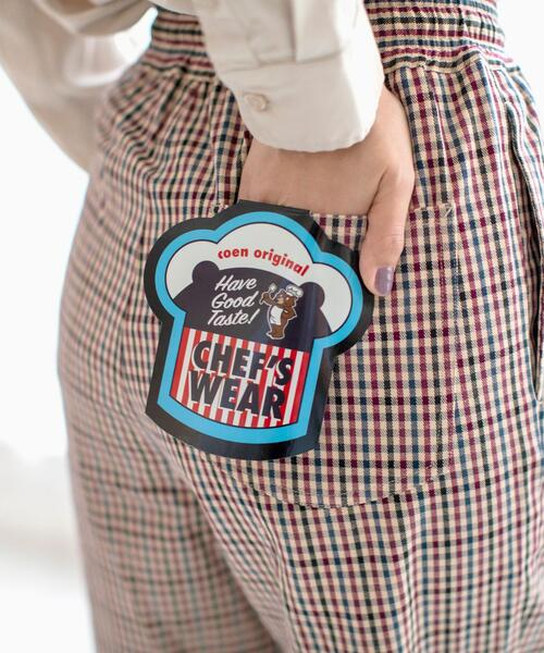 coen（コーエン）の「【WEB限定カラー/サイズ】シェフパンツ#"CHEF PANTS"（その他パンツ・レディース・ブラック/オリーブ/ブラウン/ナチュラル/ダークグリーン/ベージュ/ダークブラウン/その他1/ライトブルー・LARGE/X-LARGE/SMALL/MEDIUM）」の20枚目の写真