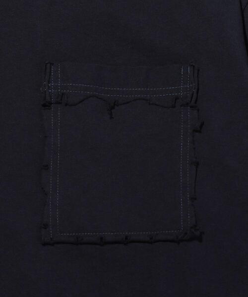 ETHOS（エトス）の「＜ETHOS（エトス）＞ INSIDE OUT/カットソー（Tシャツ/カットソー・メンズ・オフホワイト/オリーブ/ネイビー・SMALL/MEDIUM/LARGE）」の12枚目の写真