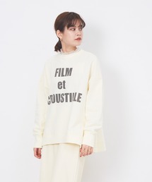 Rouge vif | 【WEB＆一部店舗限定】テントライン裏毛プルオーバー(スウェット)
