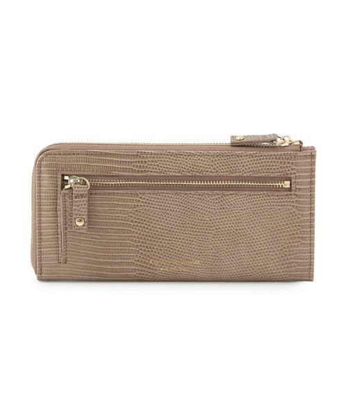ROPE' PICNIC(ロペピクニック)の「リザードスリム長財布(財布・レディース・ブラック/キナリ/ベージュ/ブルー系その他4・FREE)」の1枚目の写真