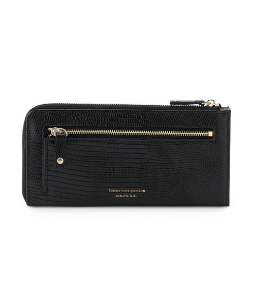 ROPE' PICNIC(ロペピクニック)の「リザードスリム長財布(財布・レディース・ブラック/キナリ/ベージュ/ブルー系その他4・FREE)」の3枚目の写真