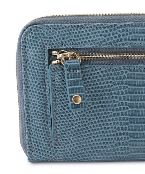 ROPE' PICNIC(ロペピクニック)の「リザードスリム長財布(財布・レディース・ブラック/キナリ/ベージュ/ブルー系その他4・FREE)」の6枚目の写真