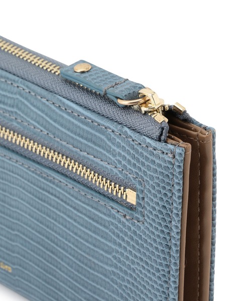 ROPE' PICNIC(ロペピクニック)の「リザードスリム長財布(財布・レディース・ブラック/キナリ/ベージュ/ブルー系その他4・FREE)」の10枚目の写真