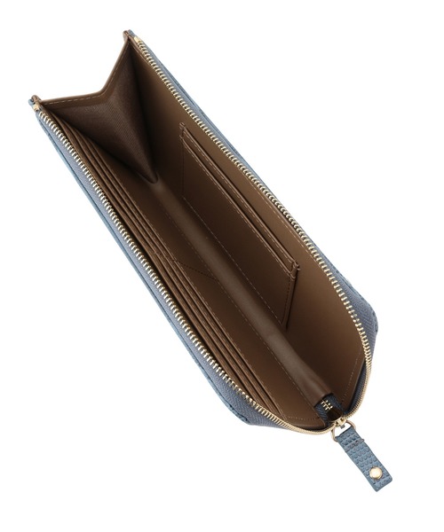 ROPE' PICNIC(ロペピクニック)の「リザードスリム長財布(財布・レディース・ブラック/キナリ/ベージュ/ブルー系その他4・FREE)」の5枚目の写真