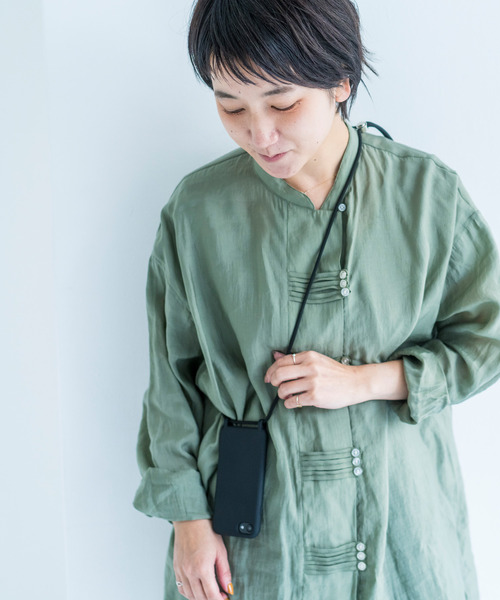 kajsa（カイサ）の「〈Kajsa/カイサ〉Silicone BackCase/シリコンバックケース（スマホケース/カバー・レディース・セージグリーン/ブラック/イエロー/レッド/ピンクベージュ/ダークグリーン/ライラック/ピンク系2/ブラック系2/インディゴブルー/ダークグリーン系2・11/P/S/12/mini）」の20枚目の写真