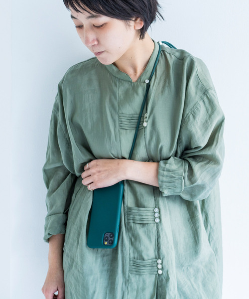 kajsa（カイサ）の「〈Kajsa/カイサ〉Silicone BackCase/シリコンバックケース（スマホケース/カバー・レディース・セージグリーン/ブラック/イエロー/レッド/ピンクベージュ/ダークグリーン/ライラック/ピンク系2/ブラック系2/インディゴブルー/ダークグリーン系2・11/P/S/12/mini）」の19枚目の写真