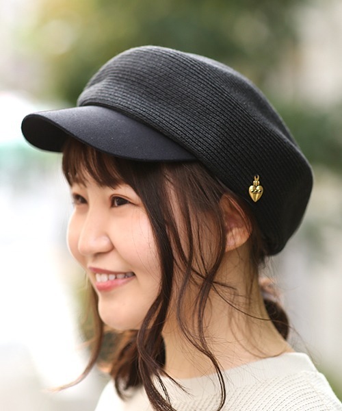 チチカカ（チチカカ）の「ブレード日よけキャスケット（キャスケット・レディース・ブラック/ベージュ/グレー・FREE）」の2枚目の写真