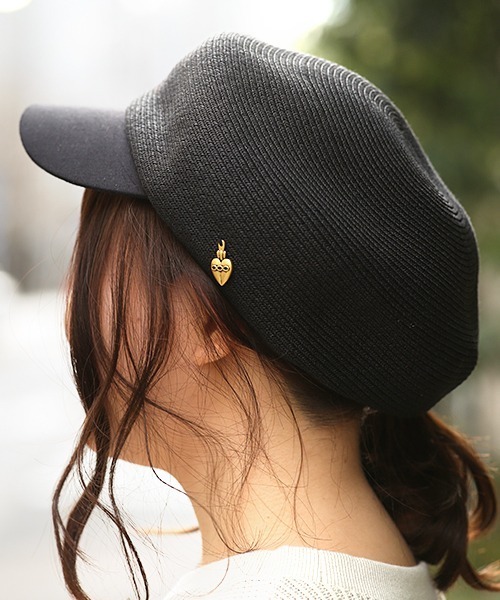 チチカカ（チチカカ）の「ブレード日よけキャスケット（キャスケット・レディース・ブラック/ベージュ/グレー・FREE）」の4枚目の写真