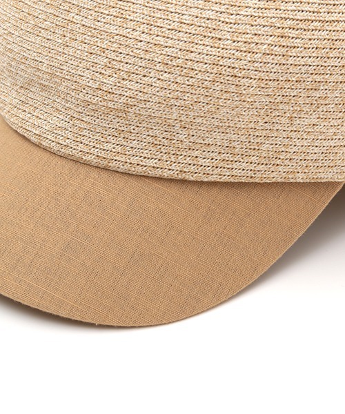 チチカカ（チチカカ）の「ブレード日よけキャスケット（キャスケット・レディース・ブラック/ベージュ/グレー・FREE）」の17枚目の写真