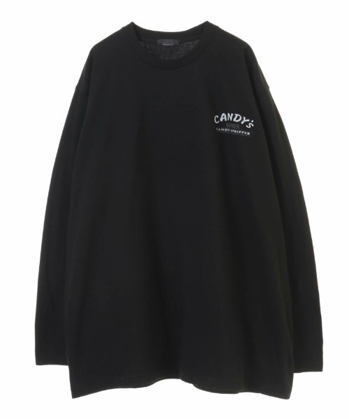 Candy Stripper（キャンディストリッパー）の「CANDY'S BURGER L/S TEE（Tシャツ/カットソー・レディース・オフホワイト/ブラック/イエロー・2）」の5枚目の写真