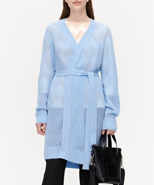 marimekko（マリメッコ）の「FRUSTUM / KNIT CARDIGAN（ニット