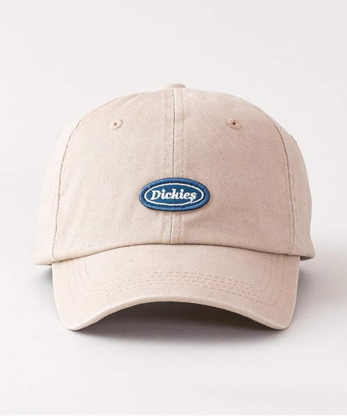 Dickies(ディッキーズ)の「【DICKIES/ディッキーズ】【新デザイン・配色ロゴ】ワッペンローキャップ 浅めシルエット キャッチーなワンポイント 通年素材 全4色(キャップ・メンズ・ホワイト/ブラック/ベージュ/ネイビー・FREE)」の5枚目の写真