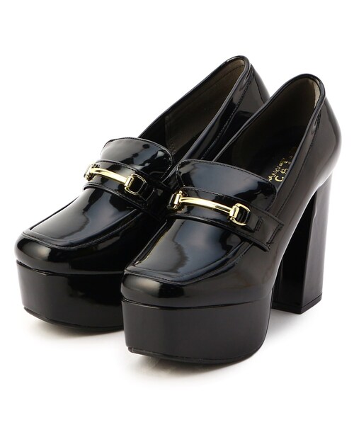 cs T&P(シーエスティーアンドピー)の「ビット付きパンプス(パンプス・レディース・ブラック系1/ダークブラウン・S/LL/L/M)」の1枚目の写真