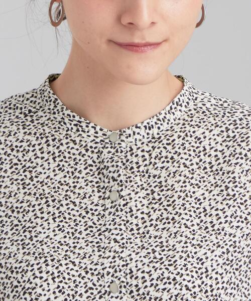 green label relaxing（グリーンレーベルリラクシング）の「CB バンドカラー フレンチ ブラウス（シャツ/ブラウス・レディース・ライトグレー/ライトブルー/その他1/シャーベット・FREE）」の8枚目の写真