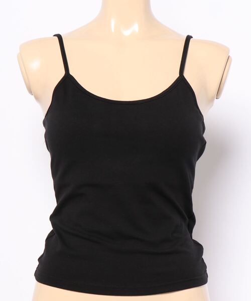 ENVYM（アンビー）の「バックオープンキャミ（キャミソール・レディース・ホワイト/ブラック・FREE）」の9枚目の写真