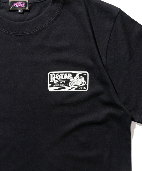 ROTAR（ローター）の「TIQ Tee クルーネック ワンポイント（Tシャツ/カットソー・メンズ・グリーン/オレンジ/ブラック/ホワイト・SMALL/X-LARGE/MEDIUM/LARGE）」の3枚目の写真