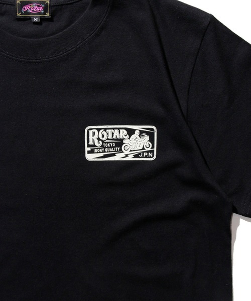 ROTAR（ローター）の「TIQ Tee クルーネック ワンポイント（Tシャツ/カットソー・メンズ・グリーン/オレンジ/ブラック/ホワイト・SMALL/X-LARGE/MEDIUM/LARGE）」の5枚目の写真