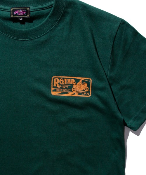 ROTAR（ローター）の「TIQ Tee クルーネック ワンポイント（Tシャツ/カットソー・メンズ・グリーン/オレンジ/ブラック/ホワイト・SMALL/X-LARGE/MEDIUM/LARGE）」の10枚目の写真