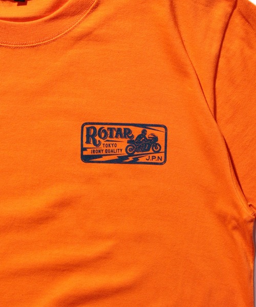 ROTAR（ローター）の「TIQ Tee クルーネック ワンポイント（Tシャツ/カットソー・メンズ・グリーン/オレンジ/ブラック/ホワイト・SMALL/X-LARGE/MEDIUM/LARGE）」の11枚目の写真