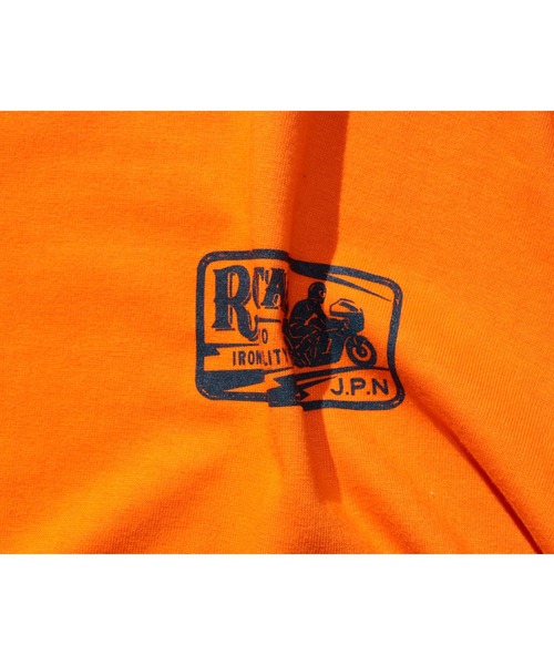 ROTAR（ローター）の「TIQ Tee クルーネック ワンポイント（Tシャツ/カットソー・メンズ・グリーン/オレンジ/ブラック/ホワイト・SMALL/X-LARGE/MEDIUM/LARGE）」の9枚目の写真