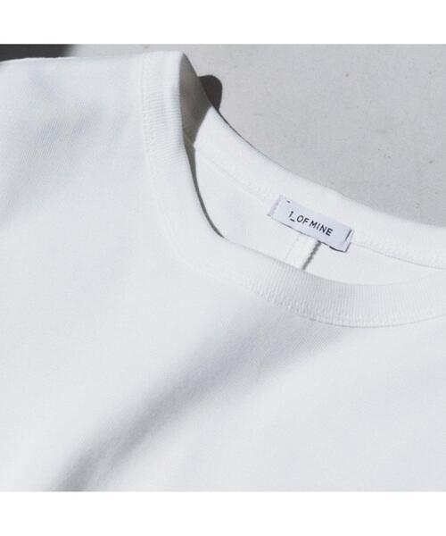green label relaxing（グリーンレーベルリラクシング）の「[ 1_OF MINE ] FFC GIZA クルーネック Tシャツ <フリーサイズ>（Tシャツ/カットソー・レディース・ホワイト/ピンク/ダークグレー/ライトブルー・FREE）」の12枚目の写真