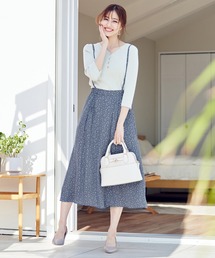 【2SET】プチフラワー パンツ セット