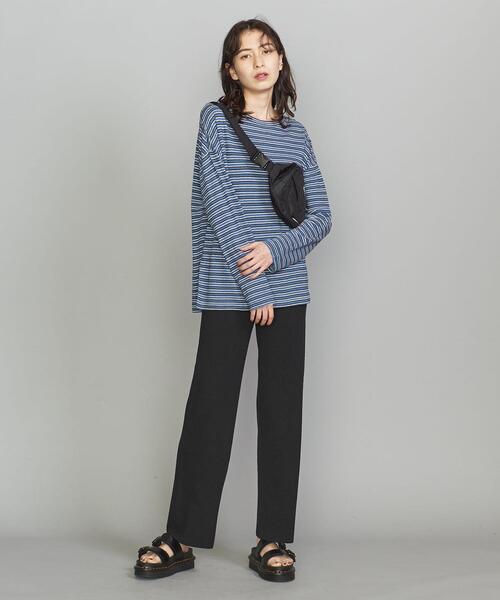 BEAUTY&YOUTH UNITED ARROWS(ビューティーアンドユースユナイテッドアローズ)の「BY フルニードルニットパンツ -ウォッシャブル-(その他パンツ・レディース・ブラック/ナチュラル/イエロー・FREE)」の18枚目の写真