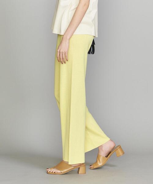 BEAUTY&YOUTH UNITED ARROWS(ビューティーアンドユースユナイテッドアローズ)の「BY フルニードルニットパンツ -ウォッシャブル-(その他パンツ・レディース・ブラック/ナチュラル/イエロー・FREE)」の19枚目の写真