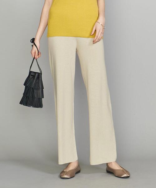 BEAUTY&YOUTH UNITED ARROWS(ビューティーアンドユースユナイテッドアローズ)の「BY フルニードルニットパンツ -ウォッシャブル-(その他パンツ・レディース・ブラック/ナチュラル/イエロー・FREE)」の20枚目の写真