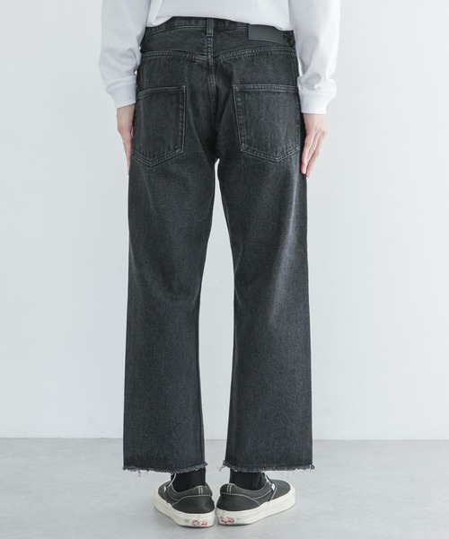 URBAN RESEARCH(アーバンリサーチ)の「GOODBETTERBEST カットオフデニムパンツ(デニムパンツ・メンズ・ブラック/ブルー・1/2)」の10枚目の写真