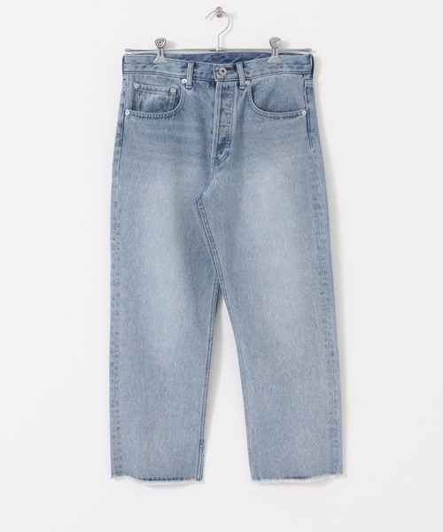 URBAN RESEARCH(アーバンリサーチ)の「GOODBETTERBEST カットオフデニムパンツ(デニムパンツ・メンズ・ブラック/ブルー・1/2)」の12枚目の写真