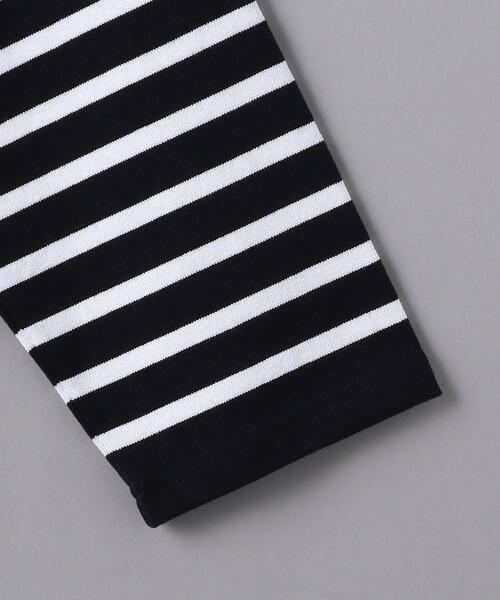 INSCRIRE（アンスクリア）の「＜INSCRIRE（アンスクリア）＞ ビッグ ボートネック ロングスリーブ Tシャツ（Tシャツ/カットソー・メンズ・コバルトブルー・LARGE）」の4枚目の写真