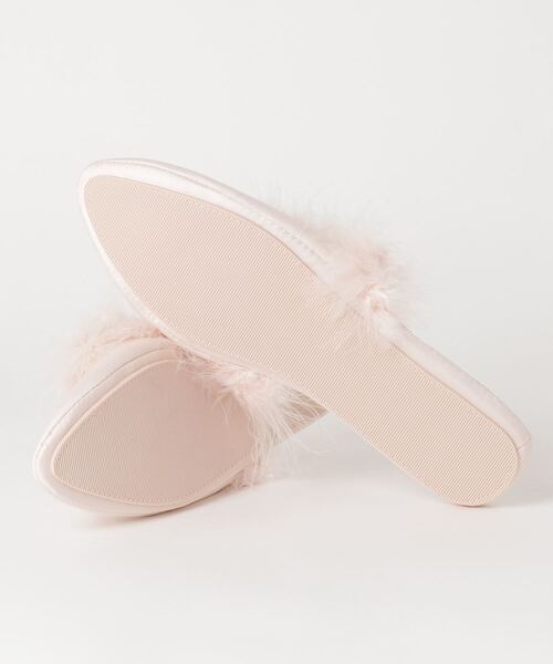 REVEYU(レブユー)の「REVEYU/Sheer Tote bag set fur room mules(ルームシューズ/スリッパ・レディース・ブラック/ライトピンク・FREE)」の7枚目の写真