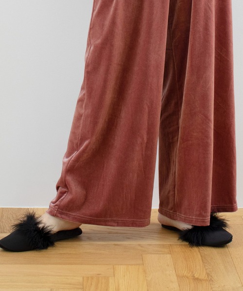 REVEYU(レブユー)の「REVEYU/Sheer Tote bag set fur room mules(ルームシューズ/スリッパ・レディース・ブラック/ライトピンク・FREE)」の9枚目の写真